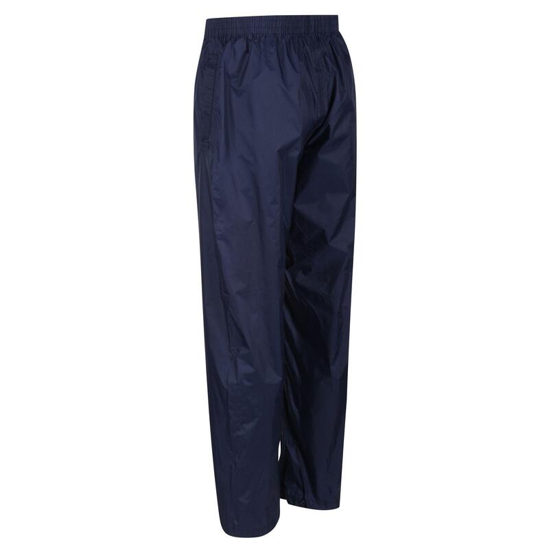 Geweldige Outdoors Heren Klassieke Pack It Waterbestendige Regenbroek (Navy)