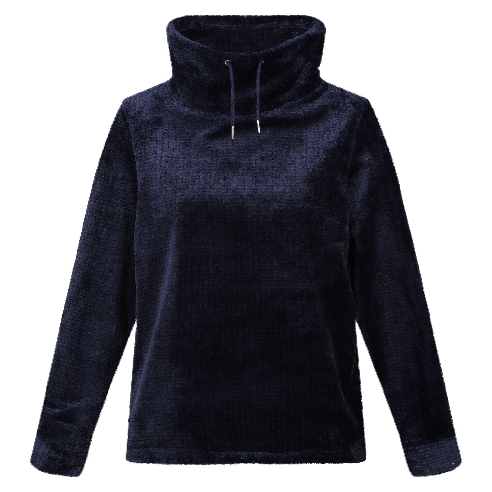 Womens/Ladies Bardou Fluffy Jumper (Navy) 1/5