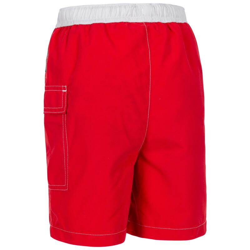 Short De Bain DEPTHS Enfant (Rouge)