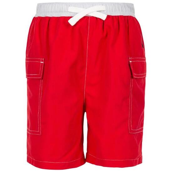 Short De Bain DEPTHS Enfant (Rouge)