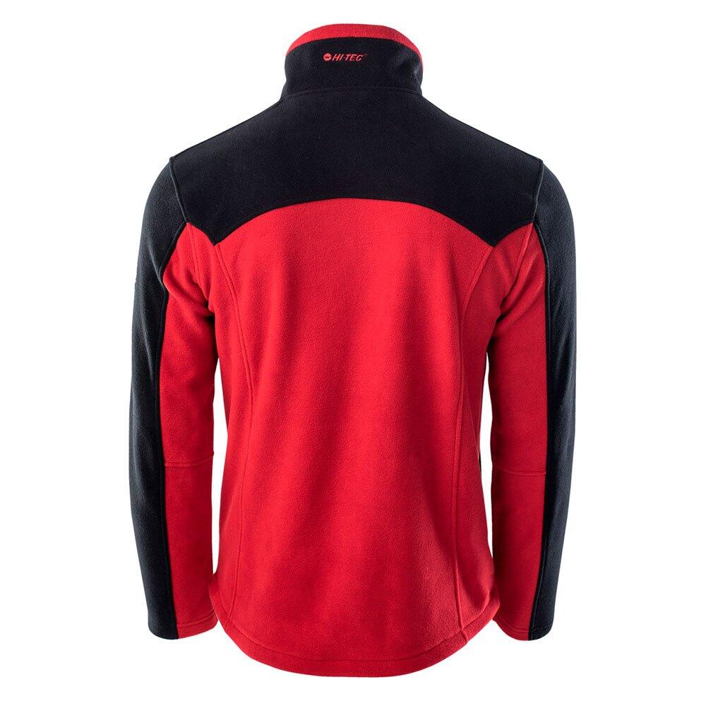 Veste Polaire MONAR Homme (Rouge Foncé / Noir) 2/4