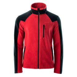 Veste Polaire MONAR Homme (Rouge Foncé / Noir)