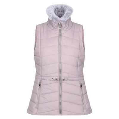 Dames walless geïsoleerde bodywarmer (lila krijt)