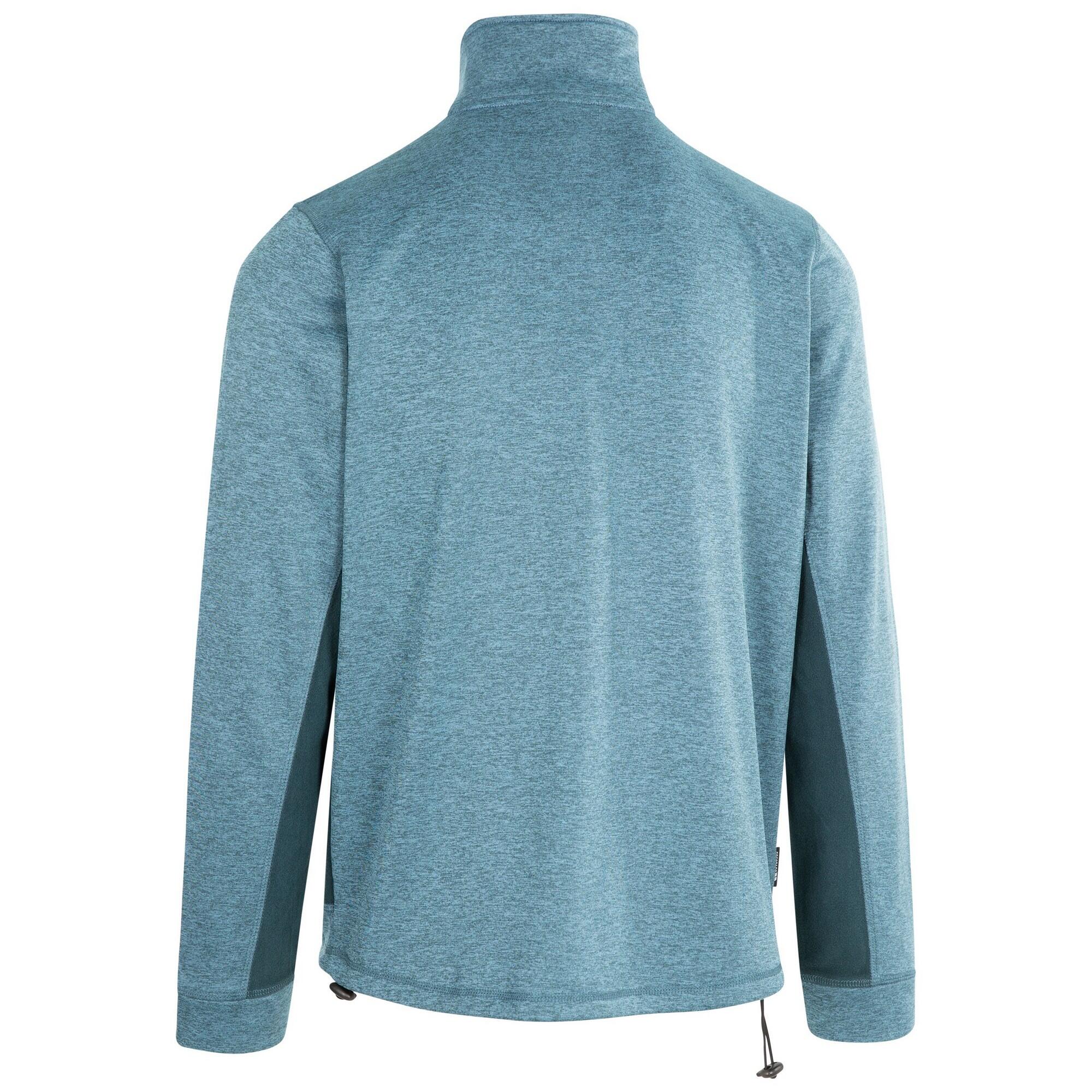 RADNAGE Men's Fleece Jacket (Blue / Grey)