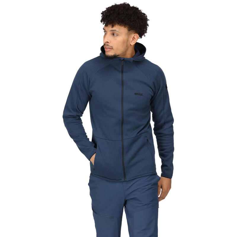 Veste à capuche GLENTON Homme (Bleu marine clair)