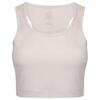 Top Crop Lounge About para Mujer Blanco Barley