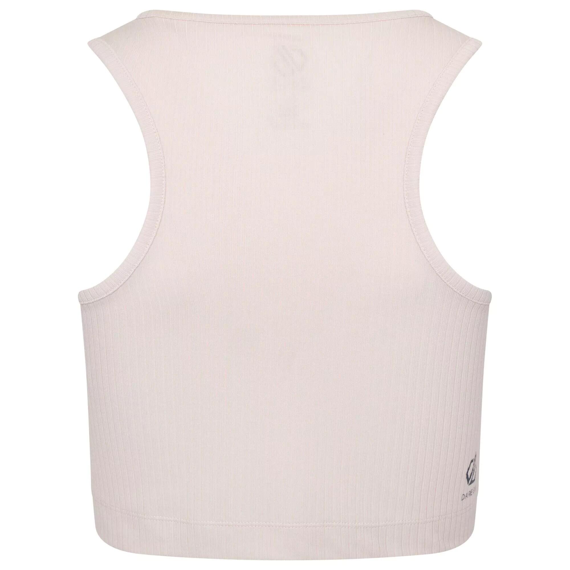 Womens/Ladies Lounge About Crop Top (Barley White) 2/5