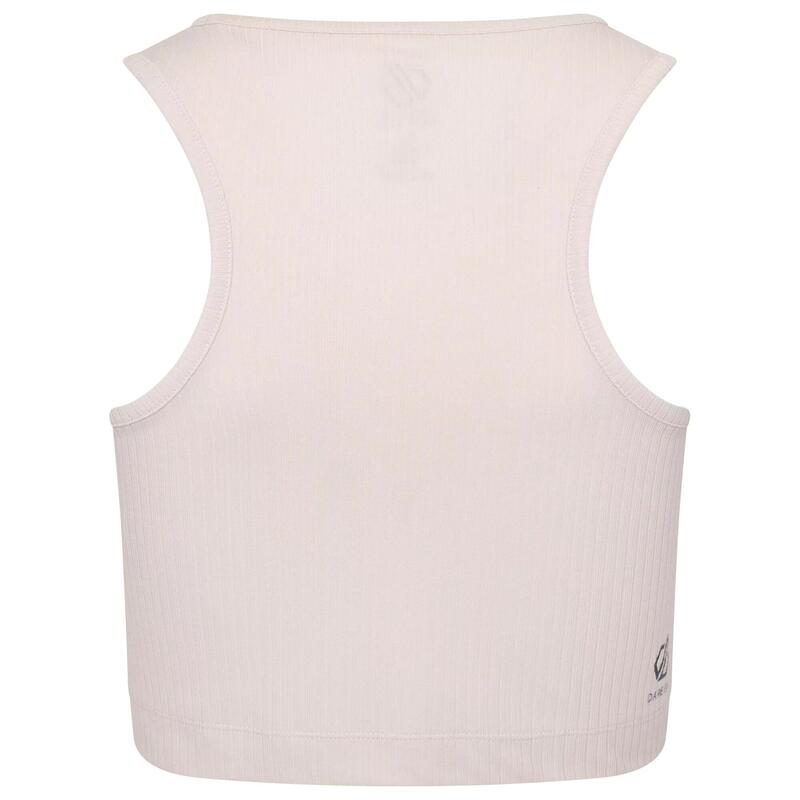 Top Crop Lounge About para Mujer Blanco Barley