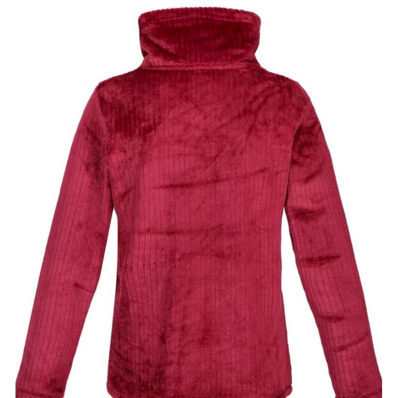 Dames Radmilla Linear Fleece (Cabernet)