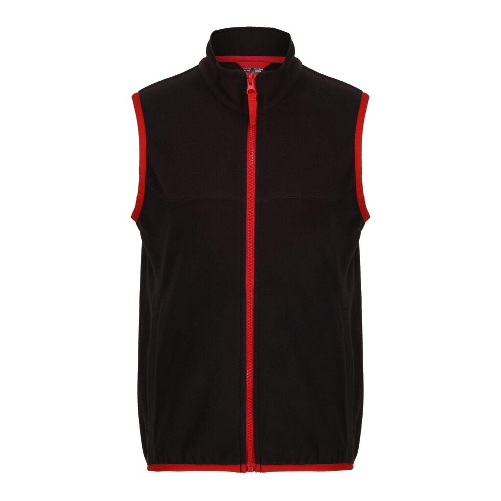 Childrens/Kids Microfleece Body Warmer (Black)