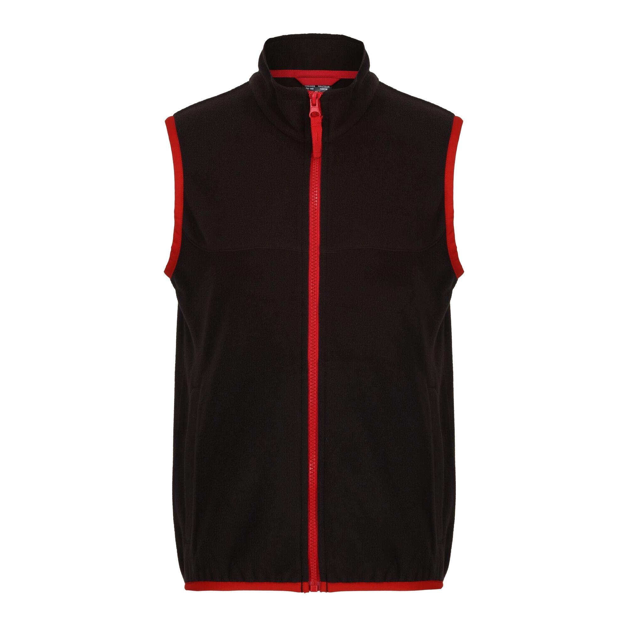 Children's sleeveless jacket (Black)