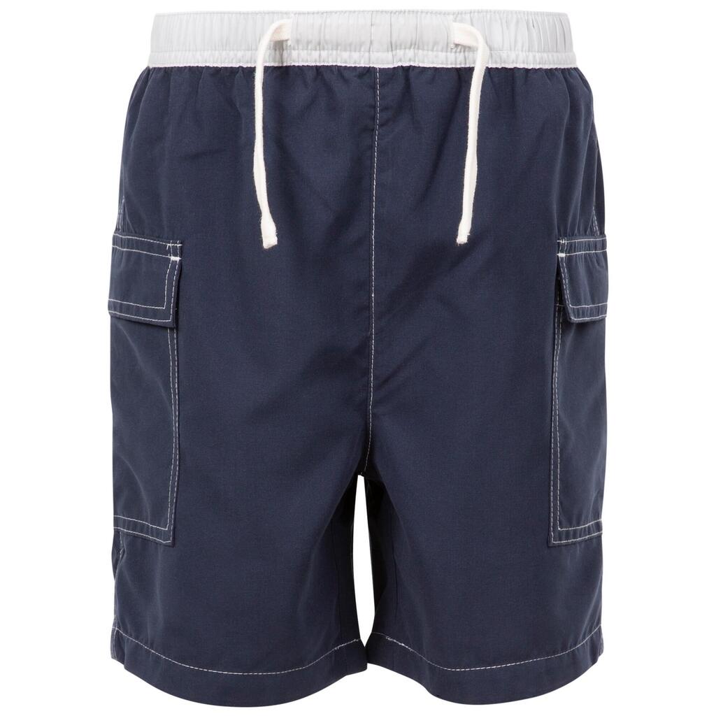 Childrens/Kids Depths Swim Shorts (Navy)