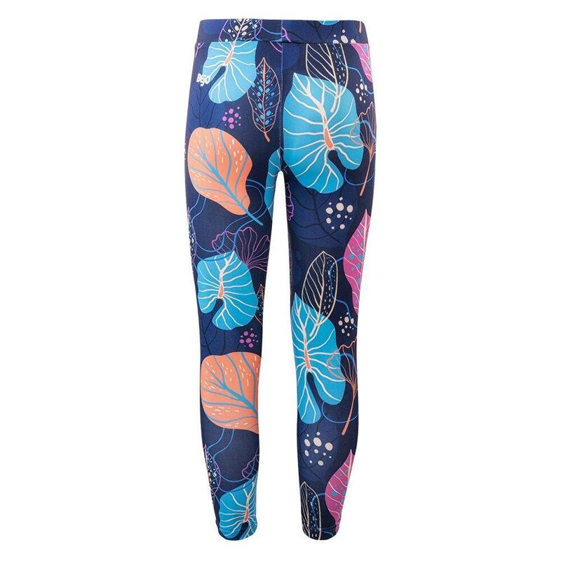 Pantacollant Foglie Tropicali Ragazze Bejo Pike Blu Navy