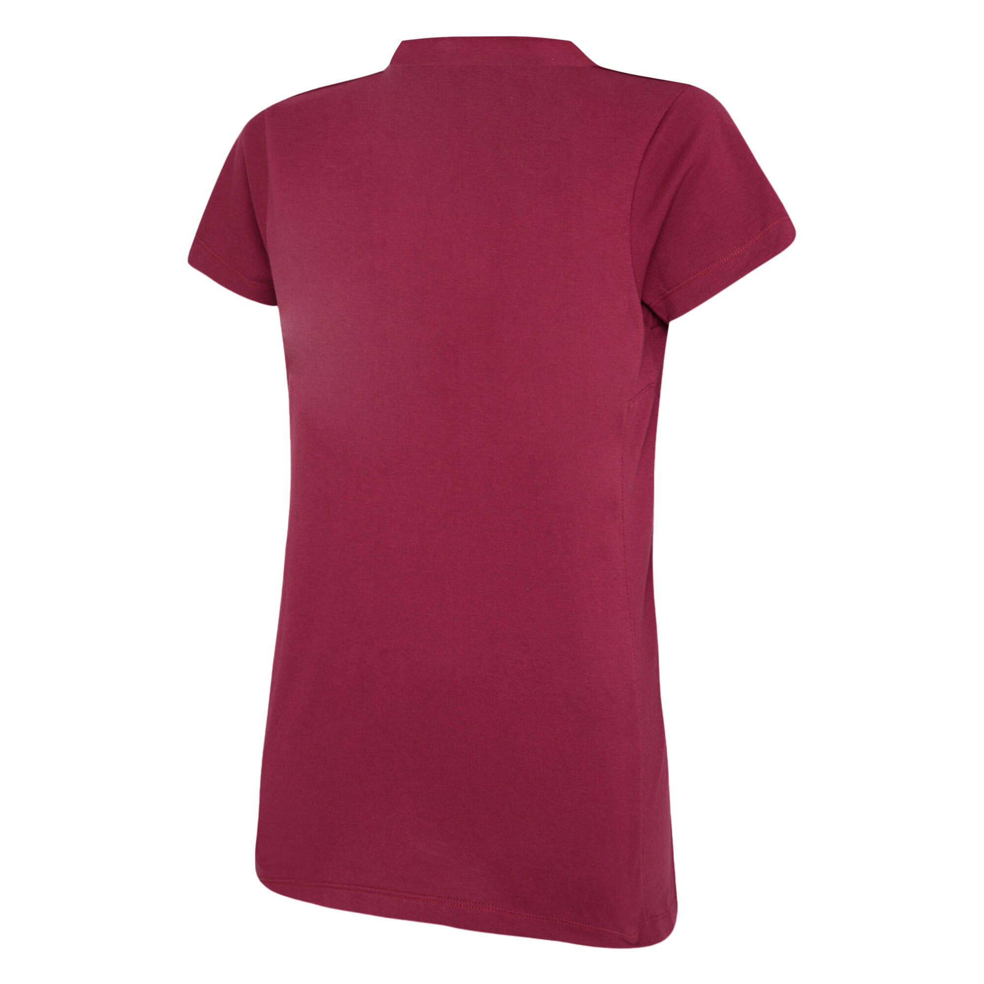 Womens/Ladies Club Essential Polo Shirt (New Claret/White) 2/3