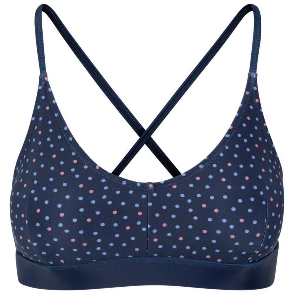 Womens/Ladies Laura Bikini Top (Navy)