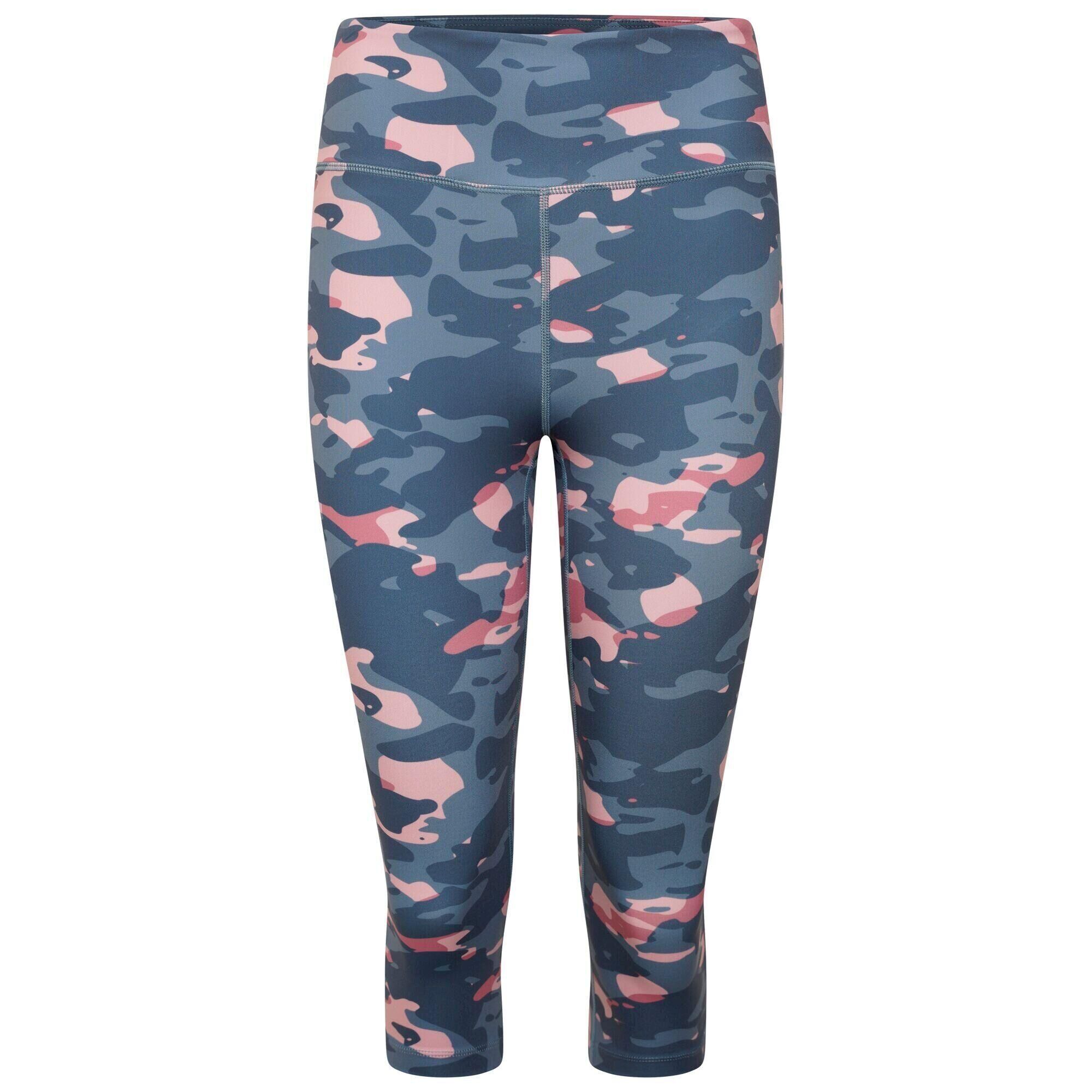 DARE 2B Womens/Ladies Influential Leggings (Powder Pink Camo)