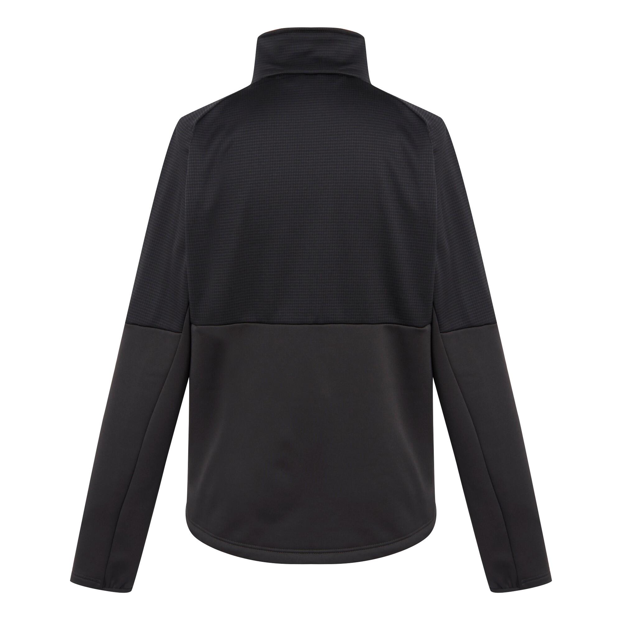 Mens Highton IV Full Zip Fleece Jacket (Ash/Black) 2/5