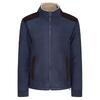 Heren Faversham Full Zip Fleece Jas (Marine)