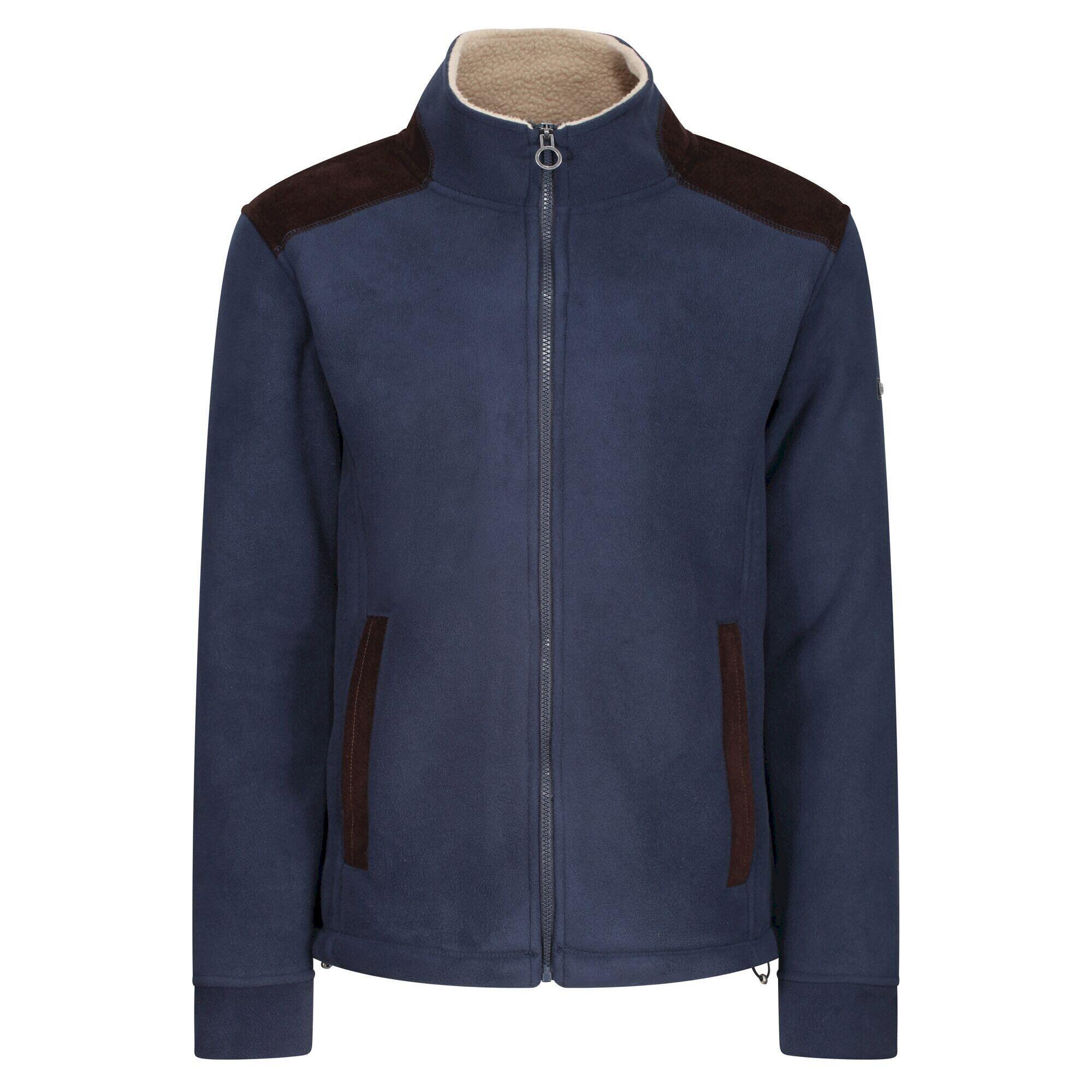 FAVERSHAM Men's Fleece Jacket (Navy)