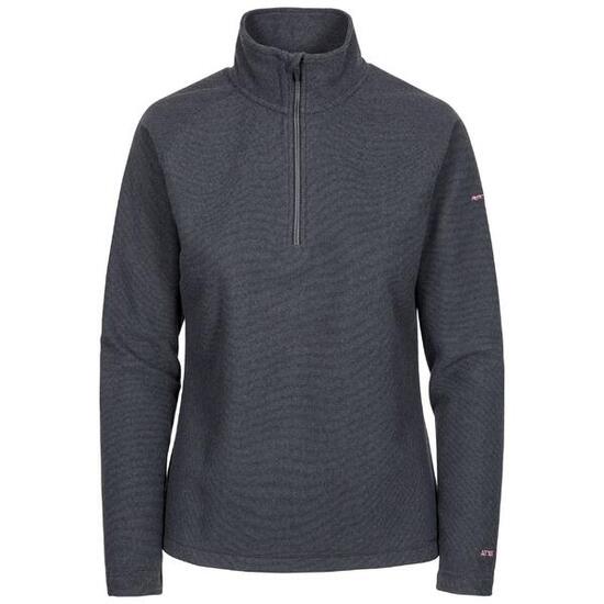 Haut polaire MEADOWS Femme Trespass Gris foncé 100% polyester