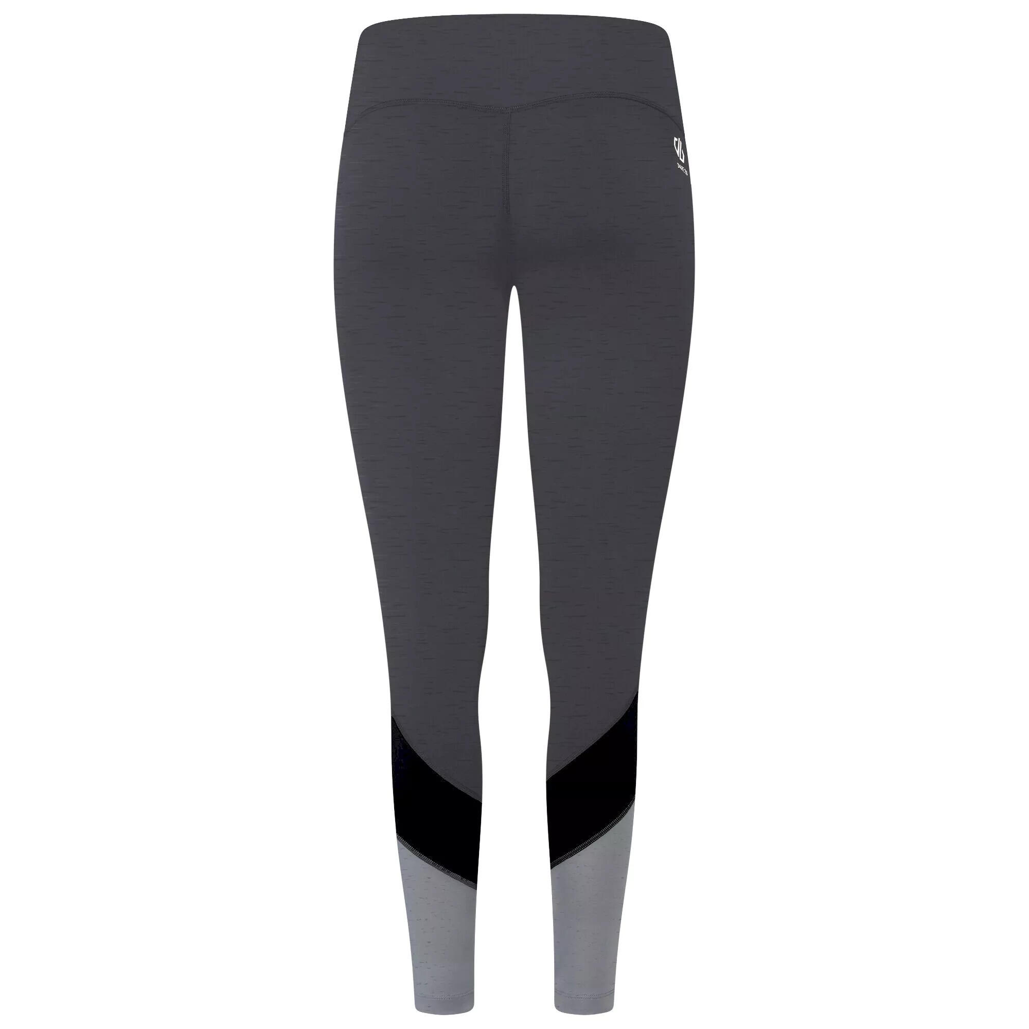 Womens/Ladies Laura Whitmore Upgraded Fitness Leggings (Ebony/Black) 2/5