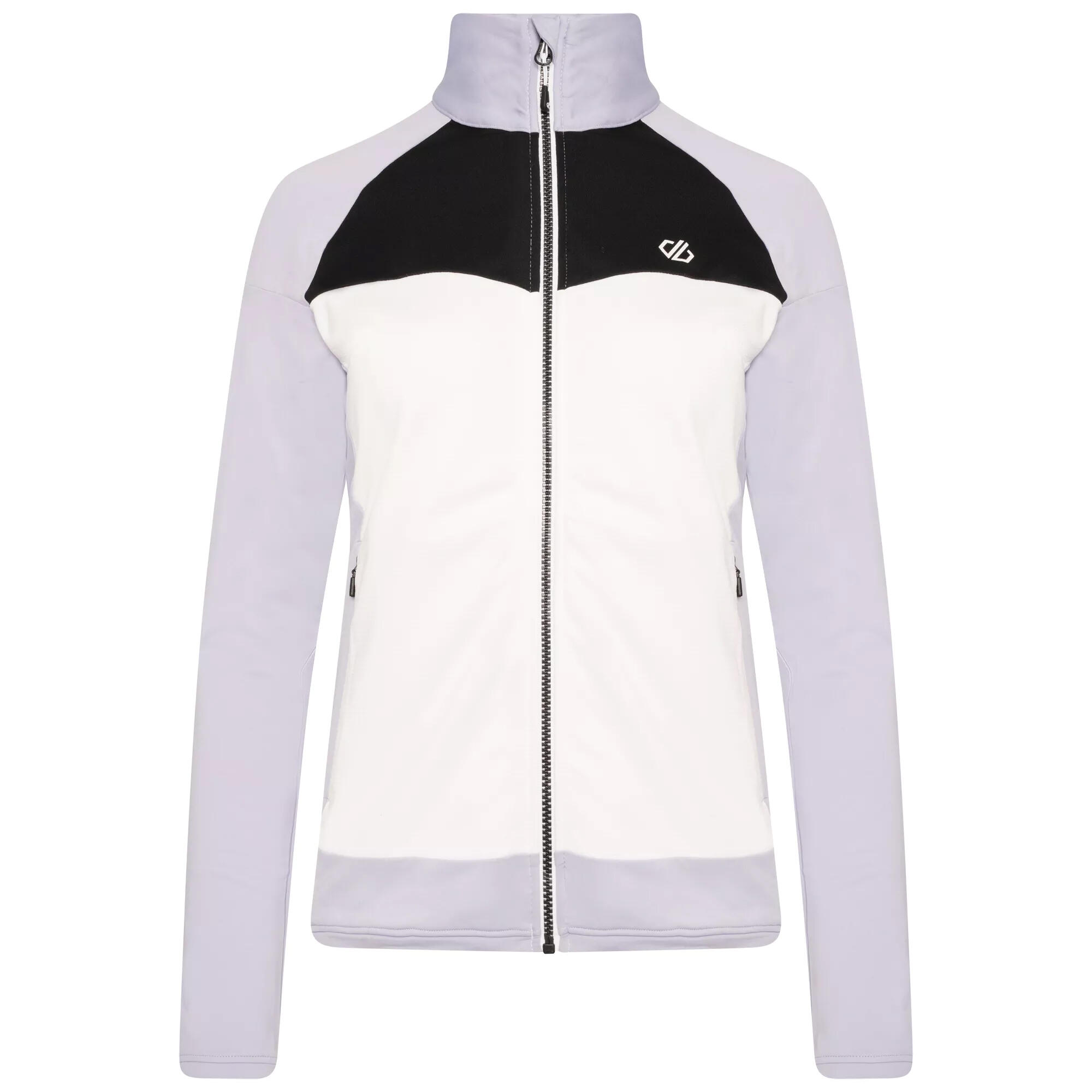 Women's ELATION fleece (Light grey / Black)