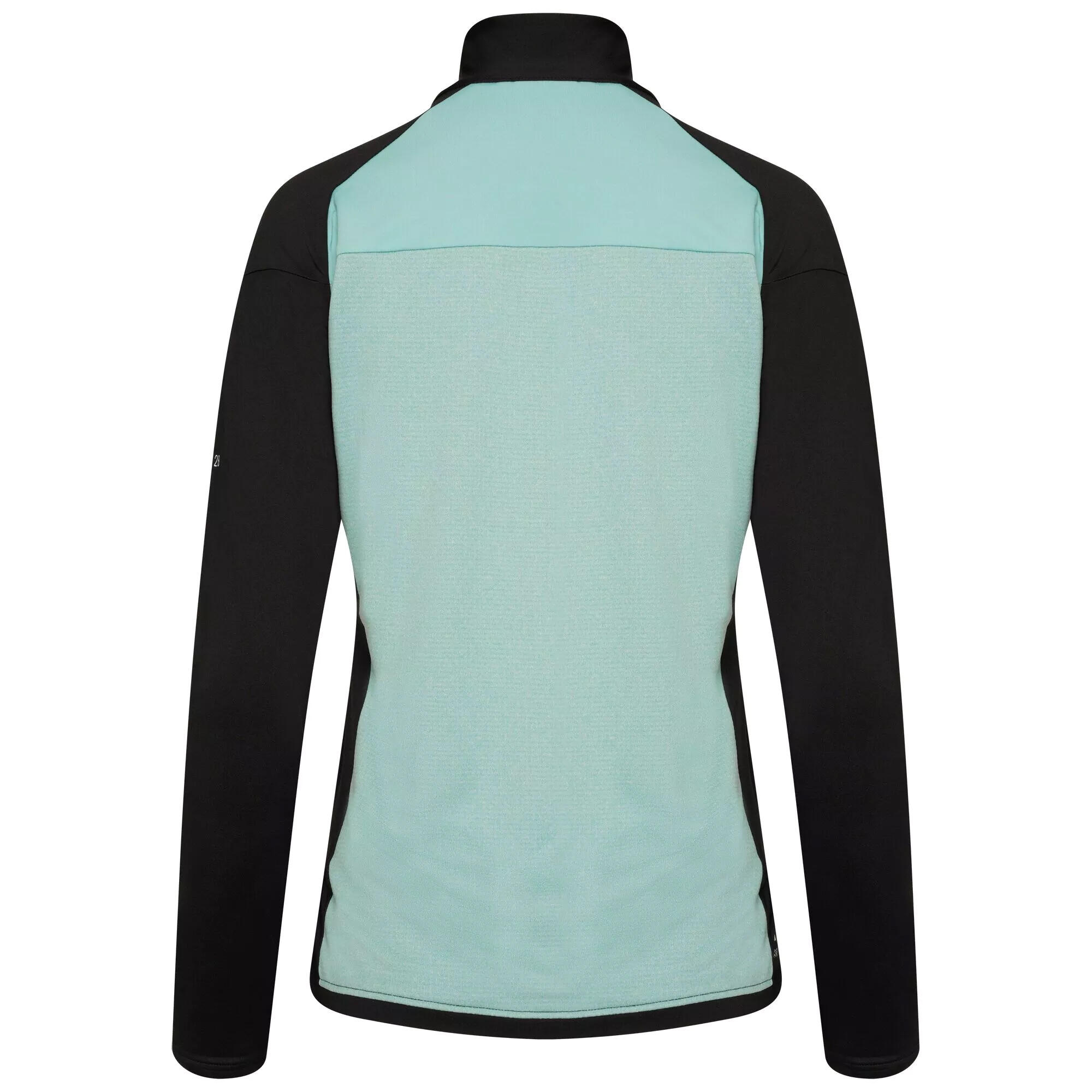 Womens/Ladies Elation II Core Stretch Recycled Fleece (Canton Green/Black) 2/4