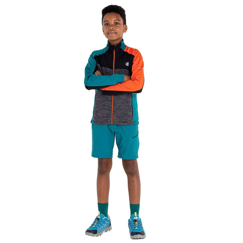 Haut de sport EMERGENT CORE Enfant (Bleu sarcelle / Orange vif)
