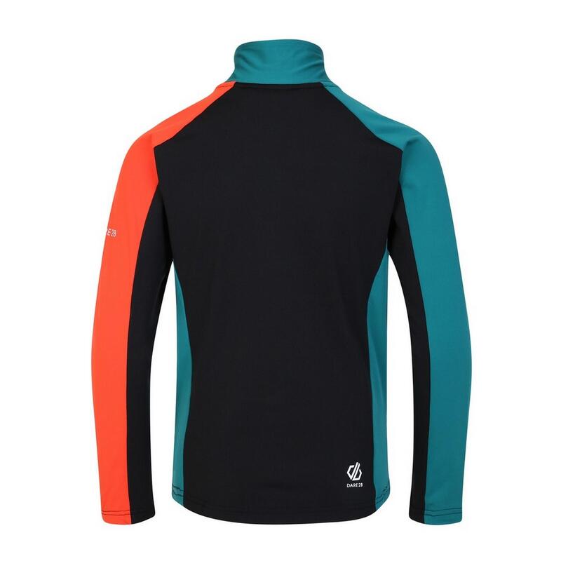 Kinder/Kinder Emergent Core Stretch Midlayer (Fortune Green/Trail Blaze Orange)