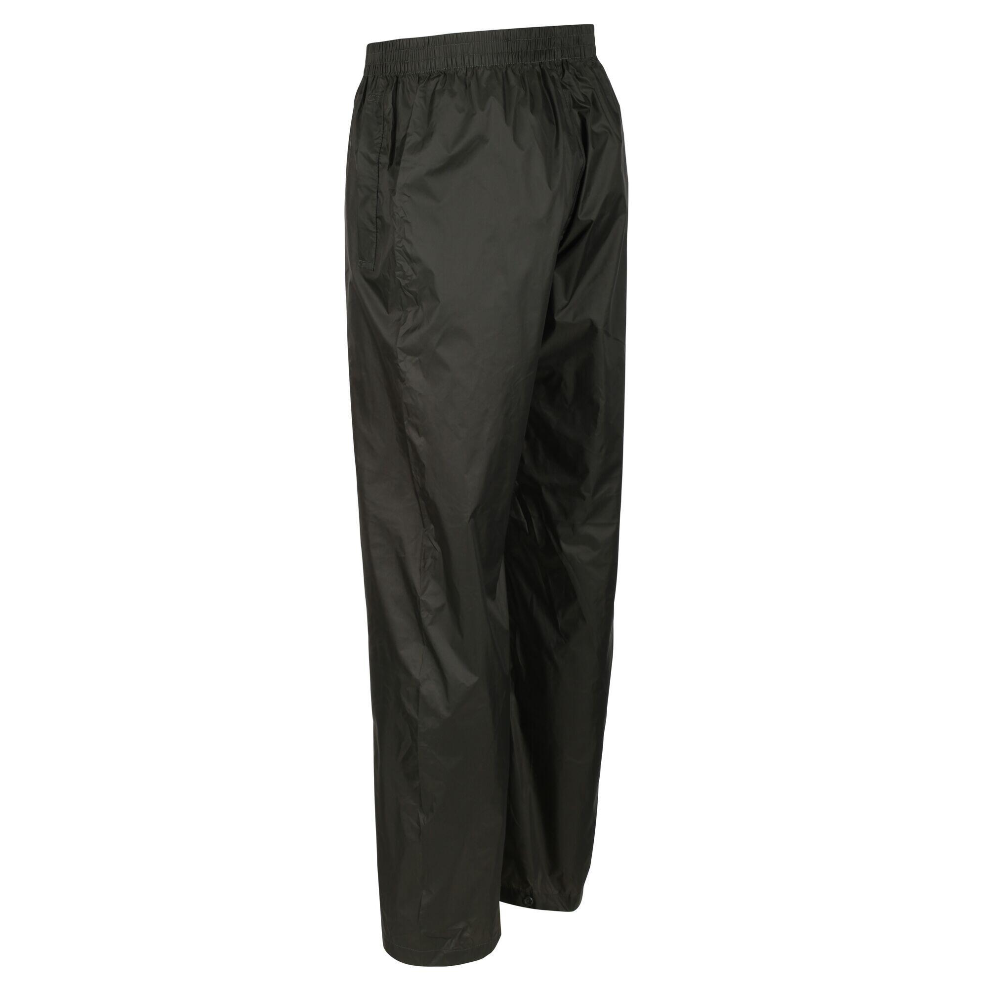 Great Outdoors Mens Classic Pack It Waterproof Overtrousers (Bayleaf) 2/5