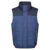 Heren Hawfinch Baffled Gilet (Admiraal Blauw/Navy)