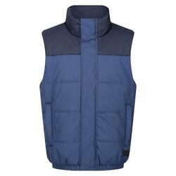 Heren Hawfinch Baffled Gilet (Admiraal Blauw/Navy)