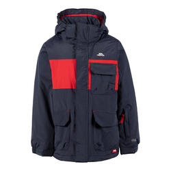 Jongens Montee TP50 Ski jas (Marine / Rood)