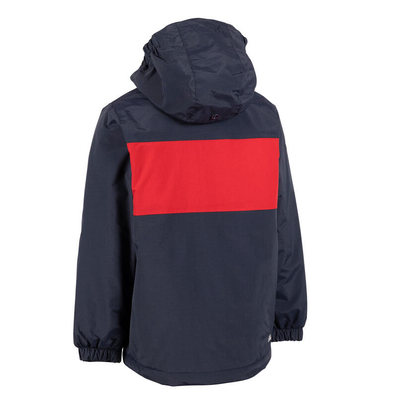 Blouson de ski MONTEE Garçon (Bleu marine / Rouge)