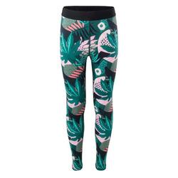 Legging Motif/style Imprimé Jungle NANNA Fille (Vert Kaki)