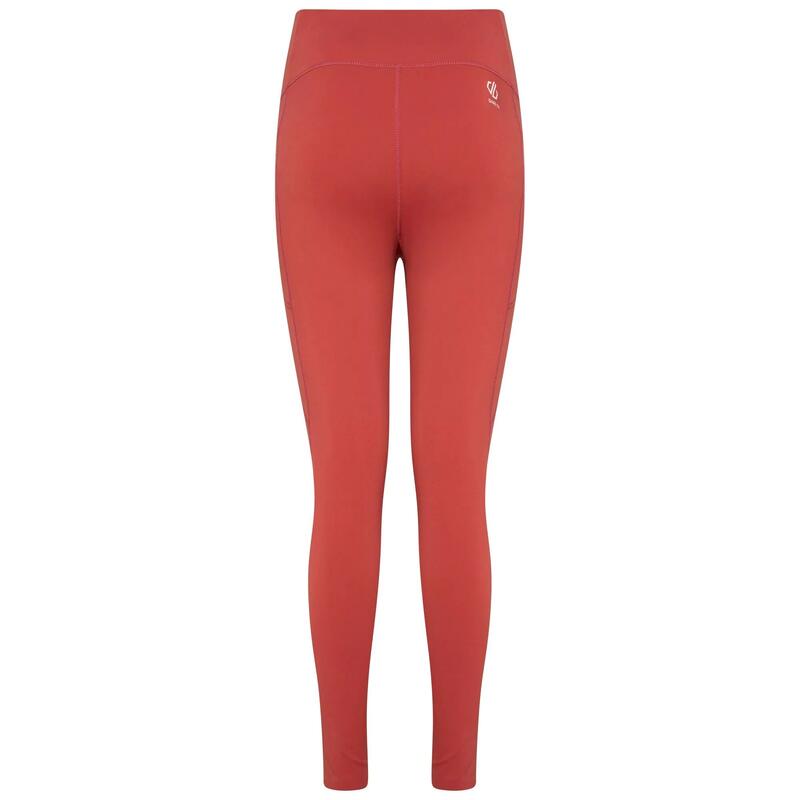 Dames Power High Waist Leggings (Aarde roos)