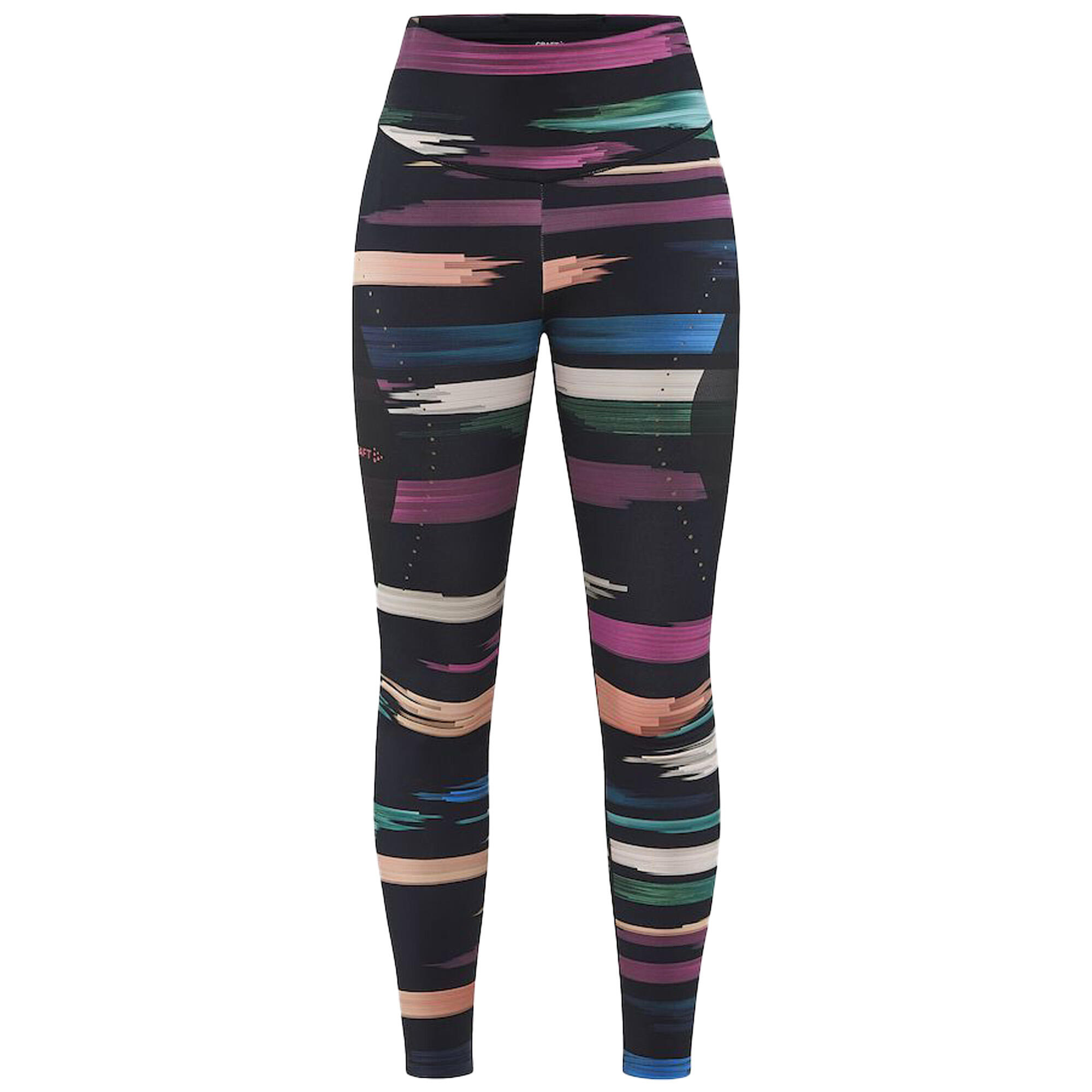 Womens/Ladies CTM Distance Leggings (Multicoloured/Roxo) 1/4