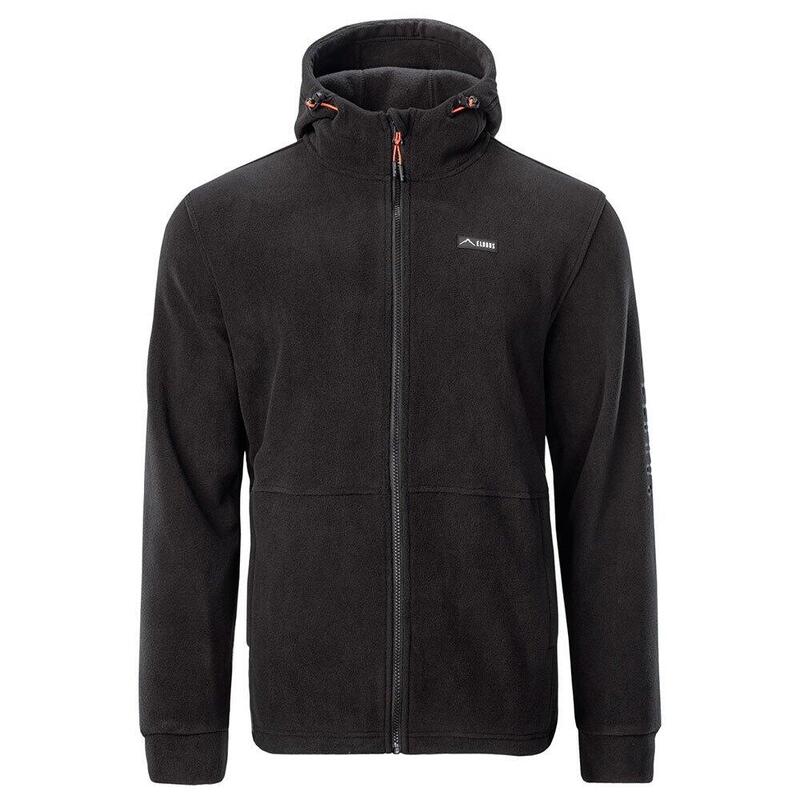 Heren Elvar Fleece Jas (Zwart)