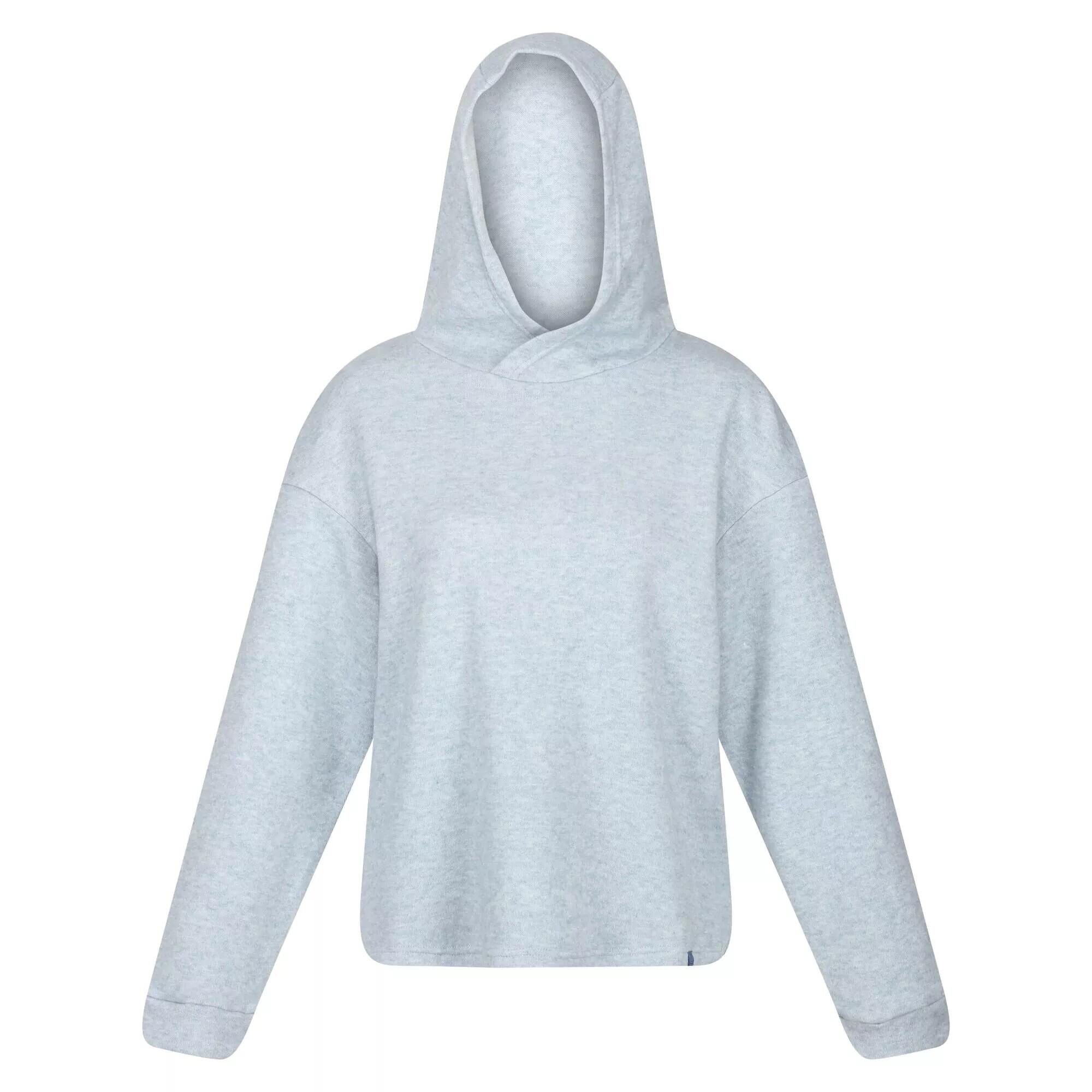 Womens/Ladies Kassidy Marl Hoodie (Ice Grey) 1/5