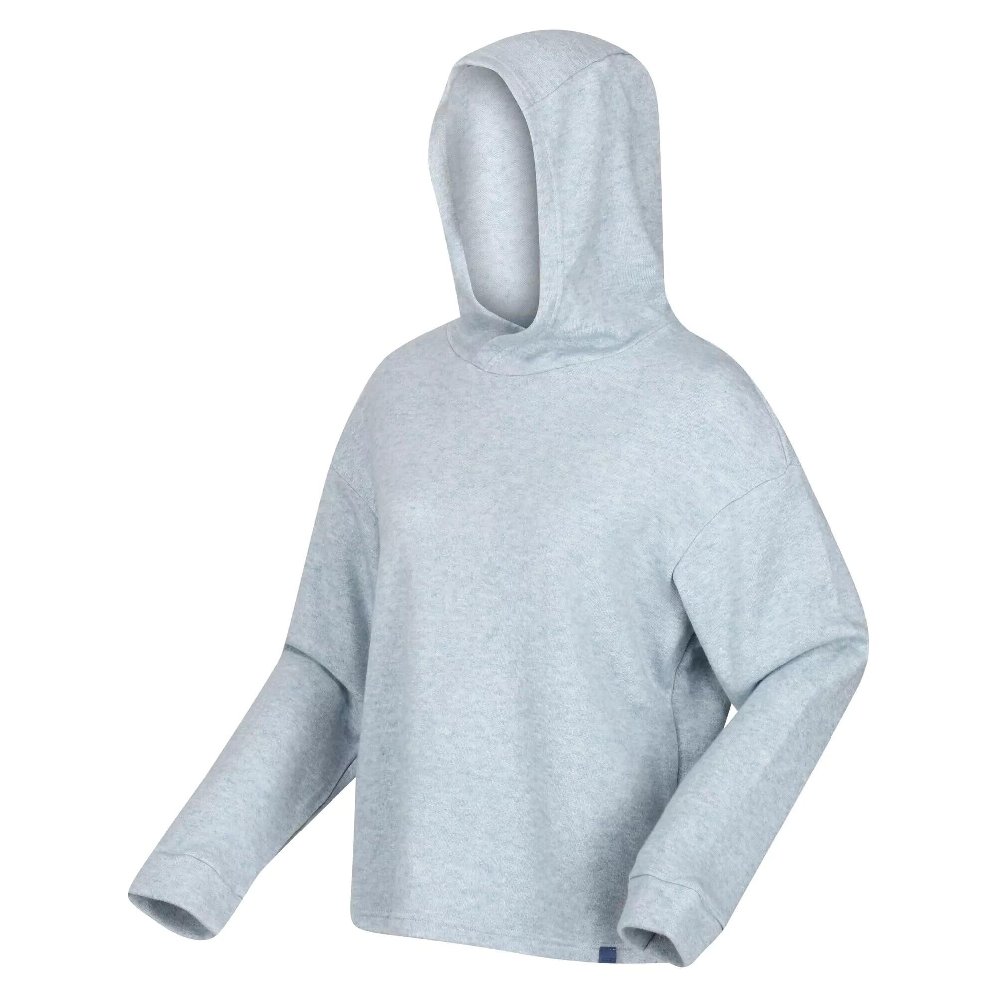 Womens/Ladies Kassidy Marl Hoodie (Ice Grey) 4/5