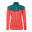 Dames Elation II Core Stretch Gerecycleerde Fleece (Neon Perzik/Fortuin Groen)