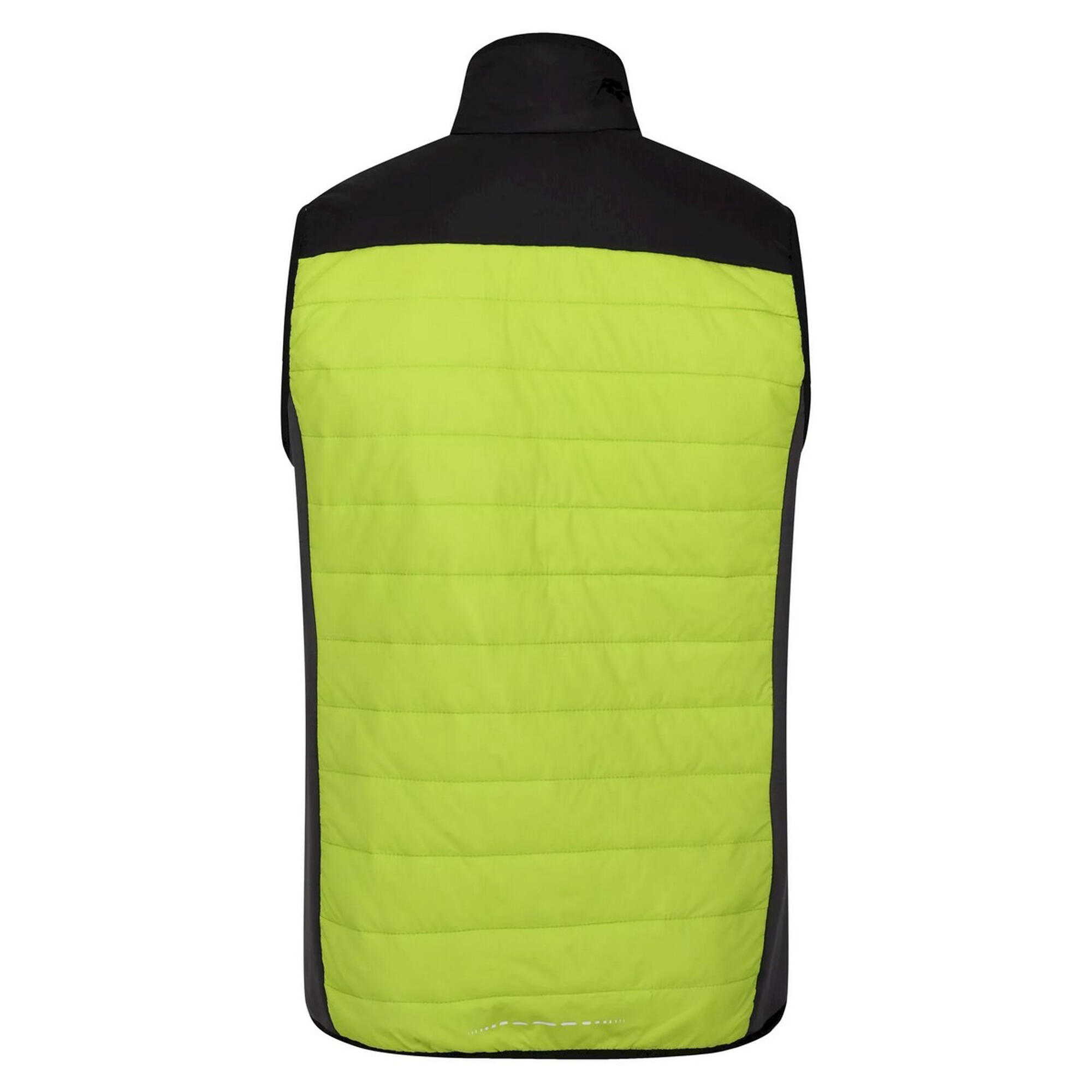 Heren Halton VI Lichtgewicht Body Warmer (Heldere kiwi/heldere kiwi/zwart) 2/4