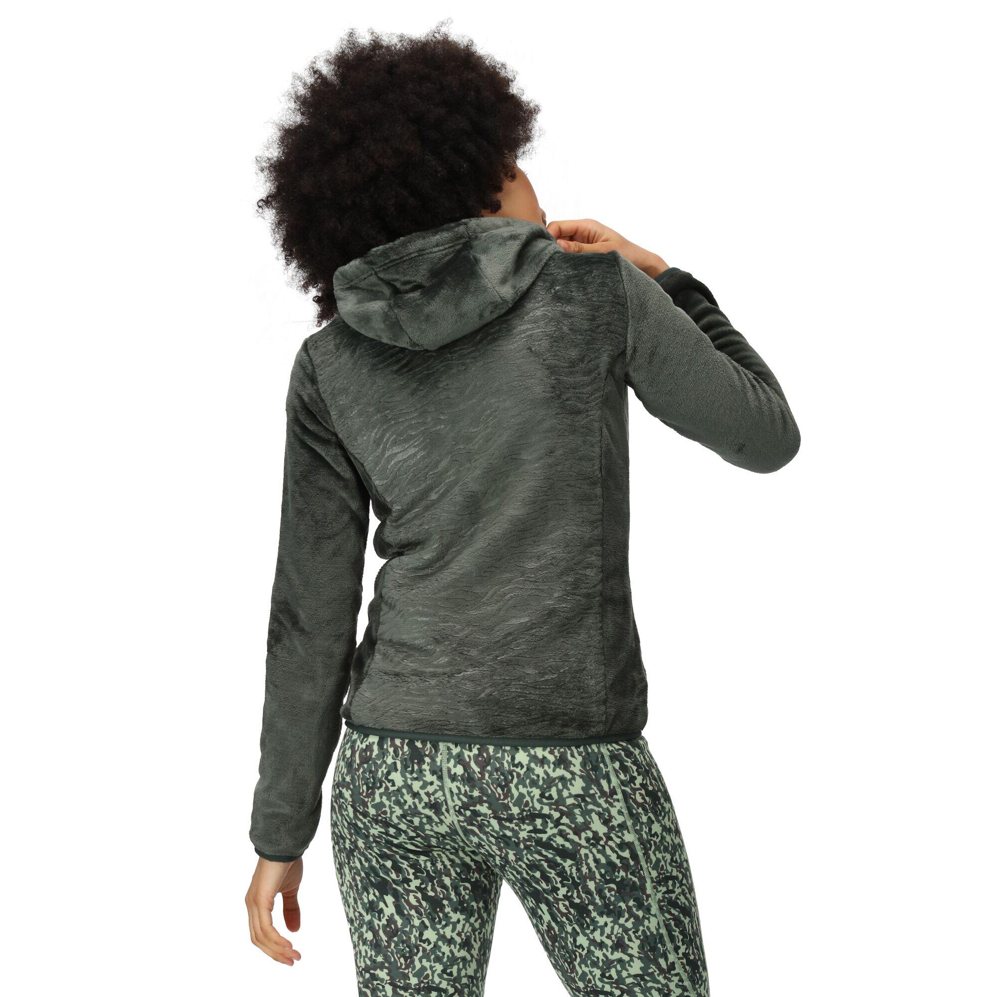 Women's JULISSA fleece jacket (Dark green)