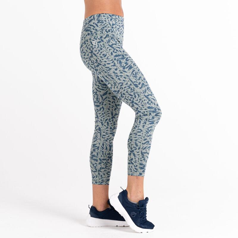 "Influential" 78 Leggings für Fitnessstudio Damen Lilienblatt Grün