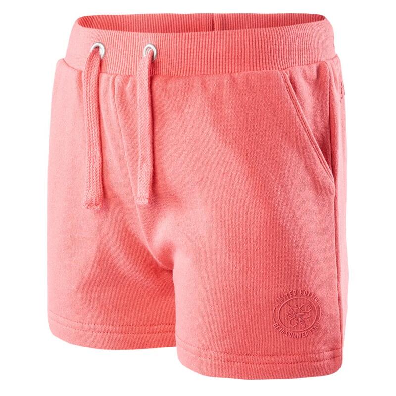 Meisjes Mira Logo Shorts (Suikerkoraal)