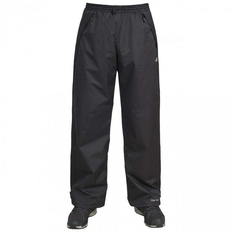 Pantalones impermeables de senderismo modelo Clifton para hombre Negro