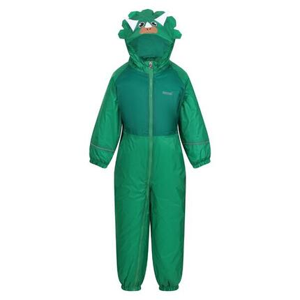 Combinaison de pluie Regatta MUDPLAY Enfant vert jade, imperméable