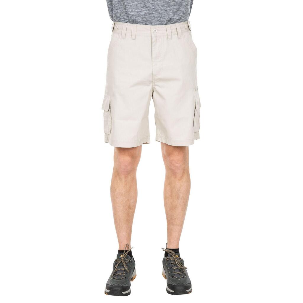 Mens Gally Water Repellent Hiking Cargo Shorts (Mushroom)