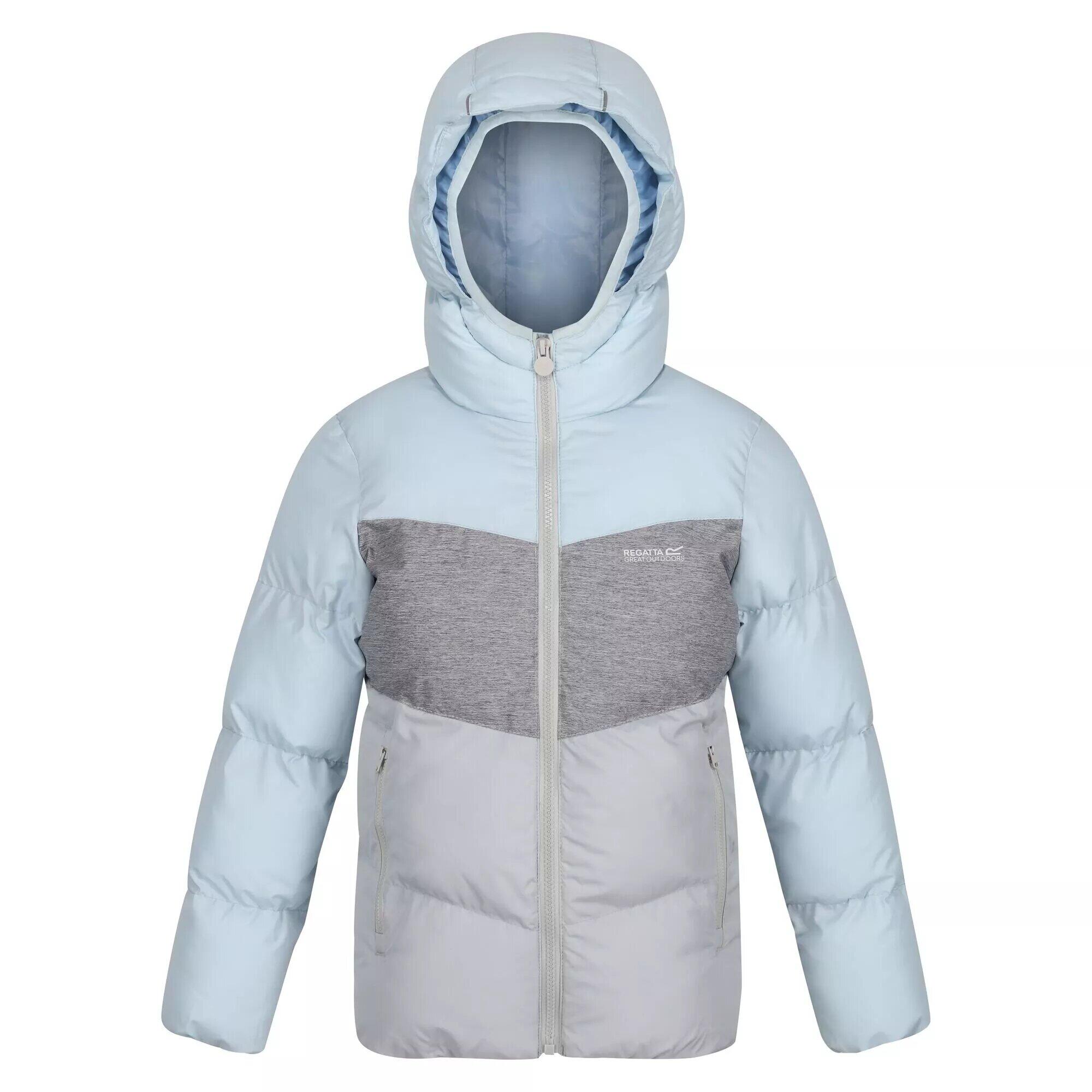 REGATTA Childrens/Kids Lofthouse VI Insulated Jacket (Ice Blue/Grey Marl)