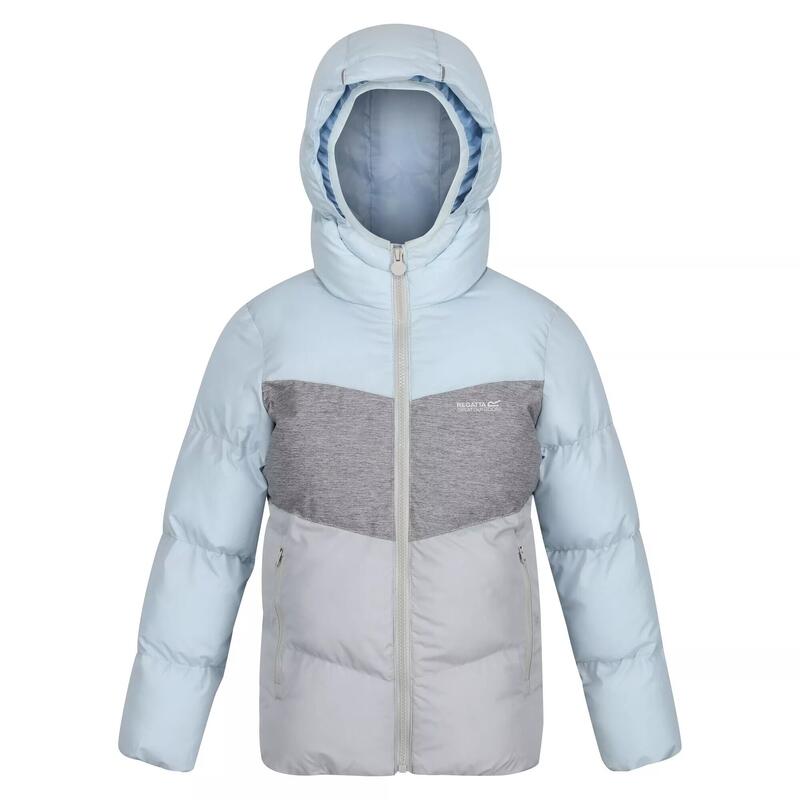 "Lofthouse VI" IsolierJacke für Kinder Eisblau/Grau meliert